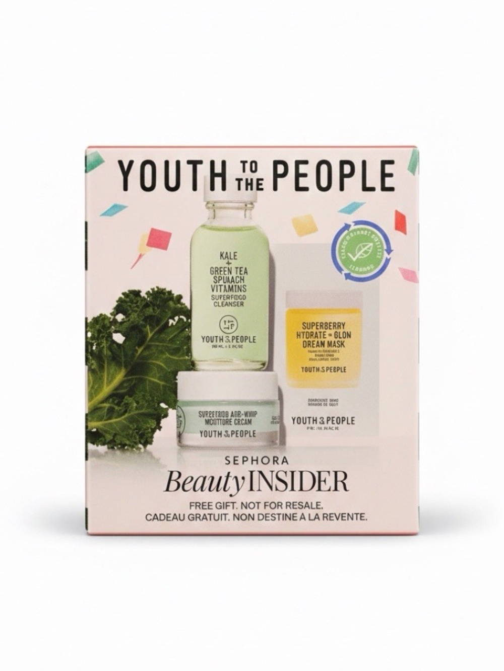 Youth To The People - Face Mask, Cleanser and Moisturizer Set